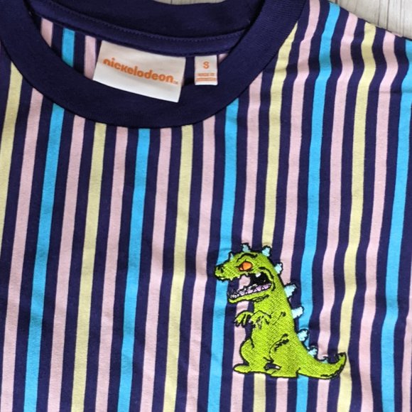 Nickelodeon Men's Short Sleeve Tee Reptar - Picture 2 of 3